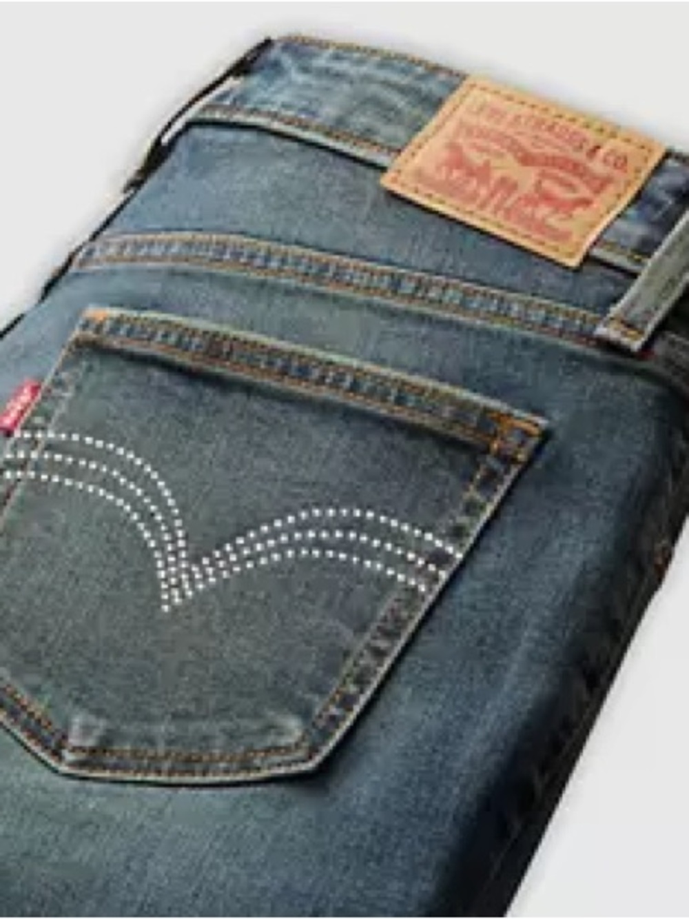 Levi's Women's Medium Blue Boot-Cut Jeans - Picture 6 of 12